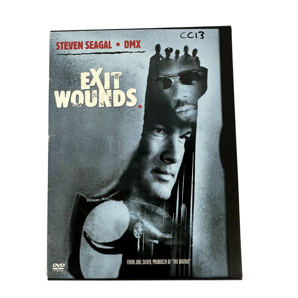 Exit Wounds DVD 2001 Action Thriller Steven Seagal DMX Warner Bros Movie R